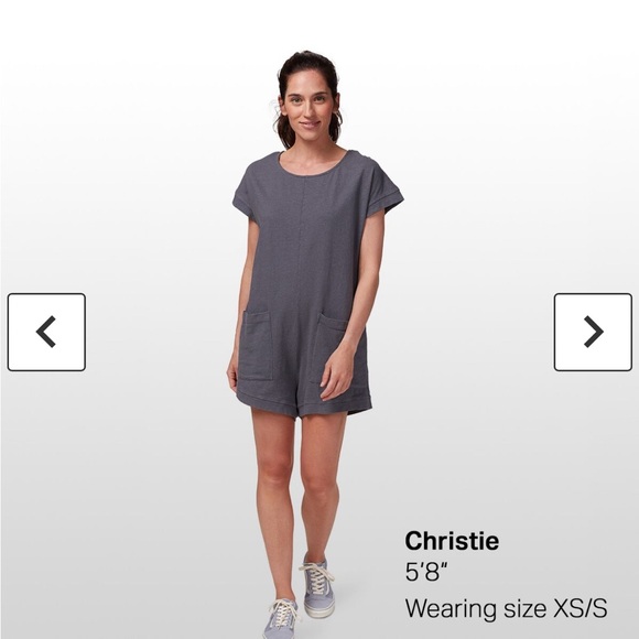 Back Beat Co. Marigold Hemp Romper - M/L - Picture 4 of 4